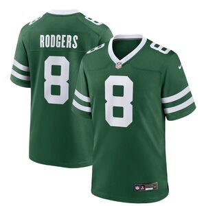 Aaron Rodgers New York Jets Nike Game Jersey - Legacy Green